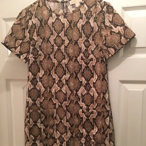 Michael Kors Snake Print Dress